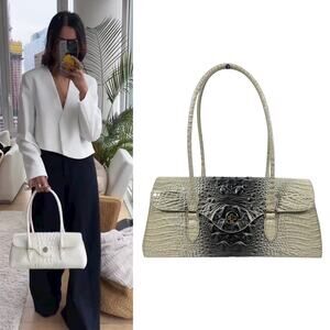 Brahmin Dayan Leather Shoulder Bag Everlasting Ombre Melbourne East West Bag